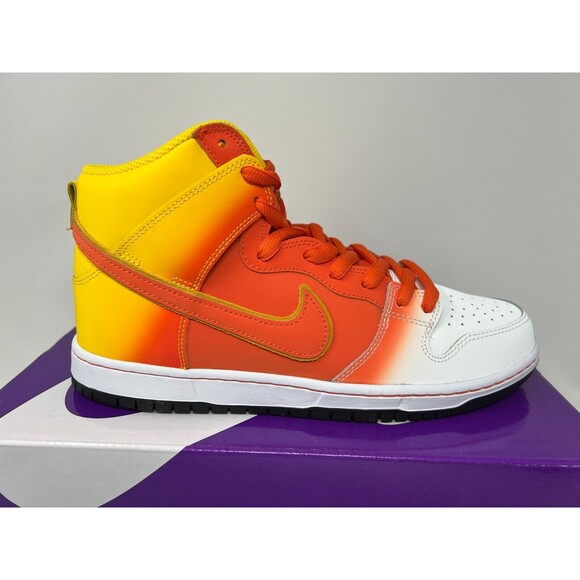 Nike SB Dunk High Sweet Tooth Candy Corn Halloween Shoes FB5107-700 Size 10.5 - Picture 2 of 9